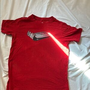 Nike Kids Red Short Sleeve Tee